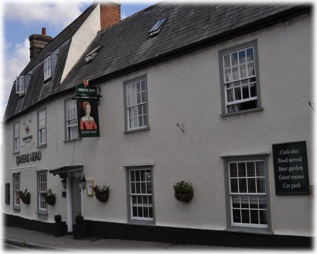 Queens Head Inn Saffron Walden Esterno foto